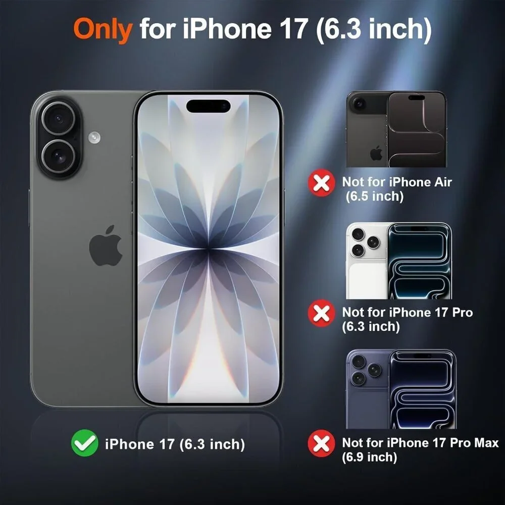 Dark Purple I-phone 17 Pro Max Case Compatible Mag Safe Matte Shockproof